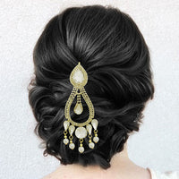 Eugenia Gold Plated White Austrian Stone Pasa - 1502601