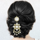 Eugenia Gold Plated White Austrian Stone Pasa - 1502603