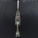 Jeweljunk Oxidised Plated Multi Austrian Stone  Challa -1503807