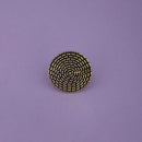 Jeweljunk Antique Gold Plated Adjustable Finger Ring - 1504790