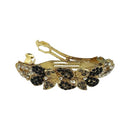 Apurva Pearls Austrian Stone Barrette Hair Clip - 1505229E