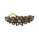 Apurva Pearls Gold Plated Austrian Stone Barrette Hair Clip - 1505233E