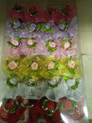 Kriaa Set Of 12 Floral Hair Clips