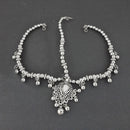 Jeweljunk Oxidised Silver Plated Maang Tikka  -  1505664