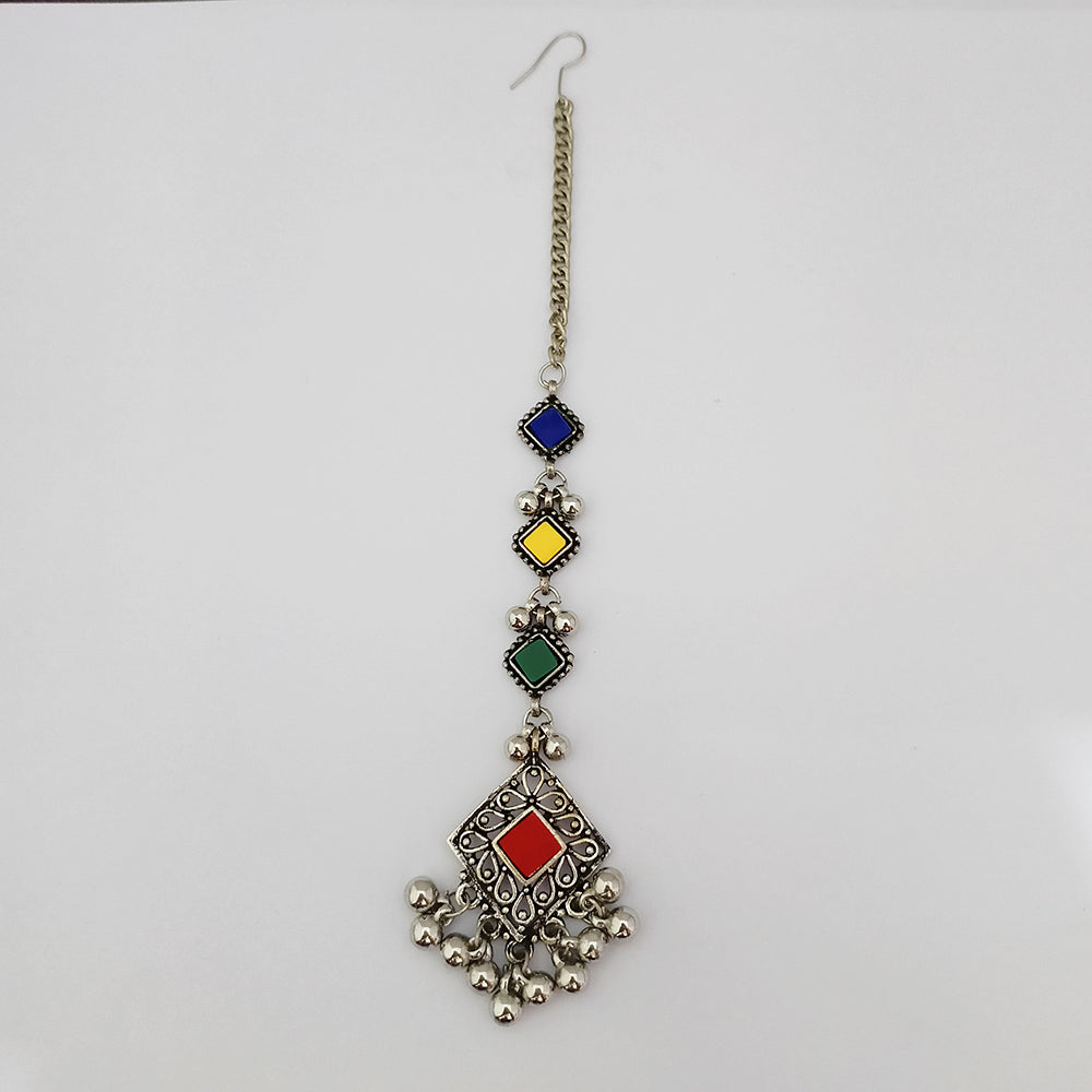 Jeweljunk Mutli Gold Plated Maang Tikka