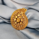 Kriaa Austrian Stone Gold Plated Adjustable Ring