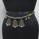 Jeweljunk Multi Color Oxidised Plated Navratri Special Kamarband -1506009