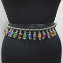 Jeweljunk Multi Color Oxidised Plated Navratri Special Kamarband -1506013