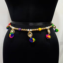 Jeweljunk Multi Color Oxidised Plated Kamarband