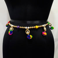 Jeweljunk Multi Color Oxidised Plated Kamarband