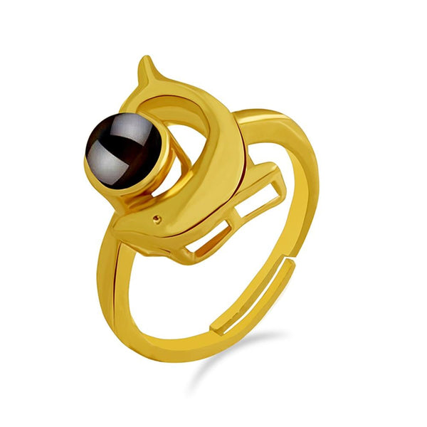 Urbana Gold Plated single Adjustable Ring Reflecting I love you In 100 Languages
-1506352B-1506352B