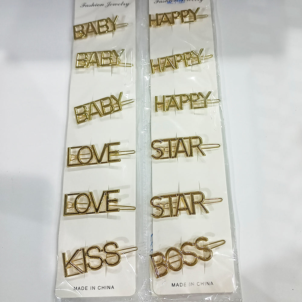 Eugenia Assorted Pack Of 12 Korean Style Hairpin