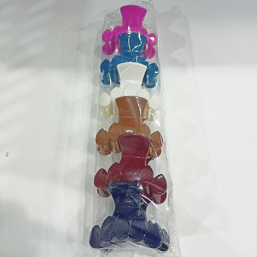 Eugenia Assorted Color Pack Of 6 Fancy Hair Clip