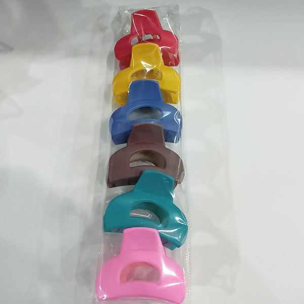 Eugenia Assorted Color Pack Of 6 Fancy Hair Clip