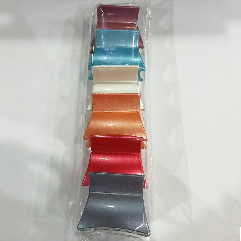 Eugenia Assorted Color Pack Of 6 Fancy Hair Clip