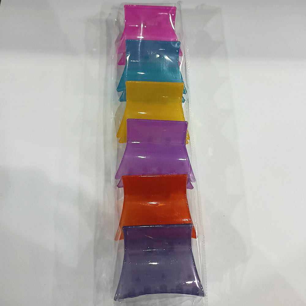 Eugenia Assorted Color Pack Of 6 Fancy Hair Clip