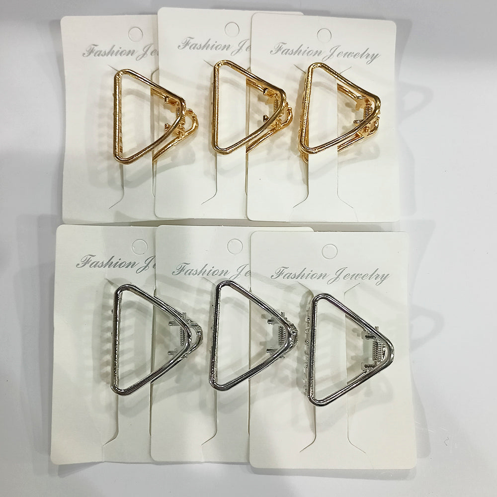 Eugenia Assorted Color Pack Of 6 Korean Style Fancy Hair Clip