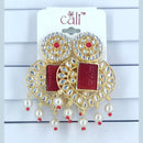 Corbeda Fashion Gold Plated Assorted Color Dangler Earrings