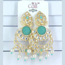 Corbeda Fashion Gold Plated Assorted Color Dangler Earrings