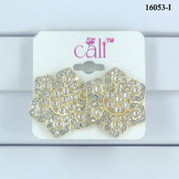 Corbeda Fashion Gold Plated Assorted Color Stud Earrings