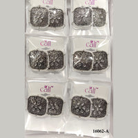 Corbeda Fashion Oxidised Plated Assorted Color Meenakari Stud Earrings