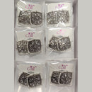 Corbeda Fashion Oxidised Plated Assorted Color Meenakari Stud Earrings