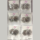 Corbeda Fashion Oxidised Plated Assorted Color Meenakari Stud Earrings