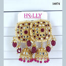 Corbeda Fashion Gold Plated Assorted Color Jhumki Earrings