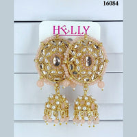 Corbeda Fashion Gold Plated Assorted Color Jhumki Earrings