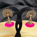 Mahavir Gold Plated Plated Jhumkis Earrings