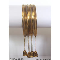 Shree Asha Bangles Gold Plated 12 Piece Per Bangles Set