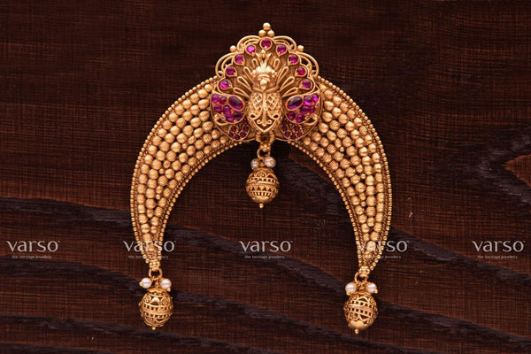 Varso Kempu Gold Antique  Alloy  Veni - 216003