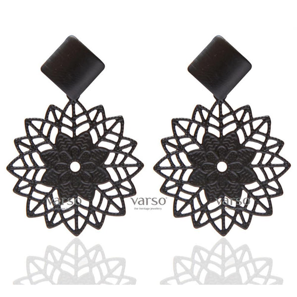 Varso Fancy Matte Intricate Design Earrings & Stud-21705