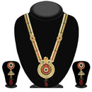 Tip Top Fashions Pota Stone Gold Plated Austrian Stone Necklace Set - 2202207