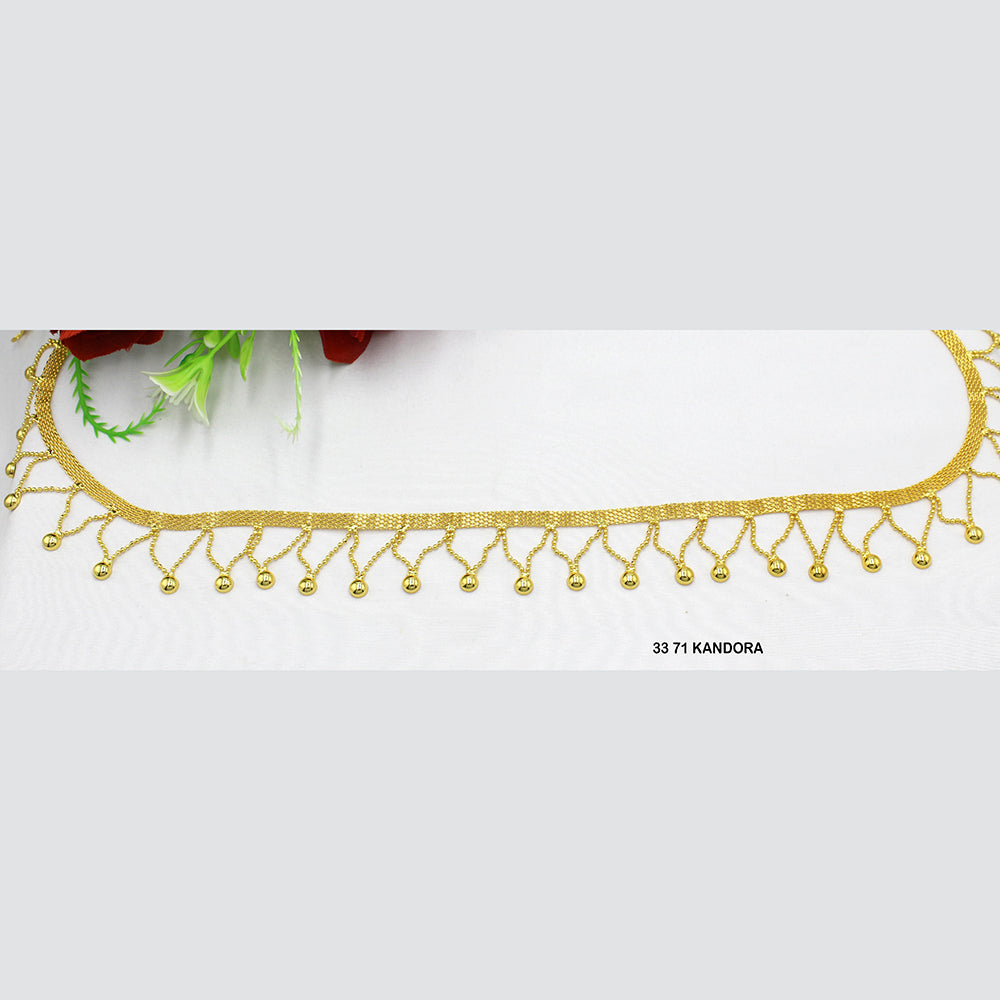 Mahavir Gold Plated Chain Kamarband