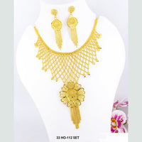 Mahavir Forming Gold Plated Necklace Set