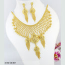 Mahavir Forming Gold Plated Necklace Set