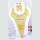 Mahavir Forming Gold Plated Long Necklace Set