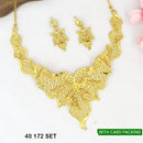 Mahavir Gold Plated Necklace Set