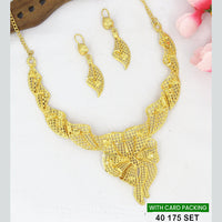 Mahavir Gold Plated Necklace Set