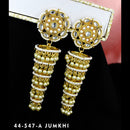 Mahavir Gold Plated Jhumki Earrings