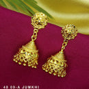 Mahavir Dye Gold Jhumki Earrings