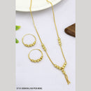 Mahavir Gold Plated Dokiya Necklace Set