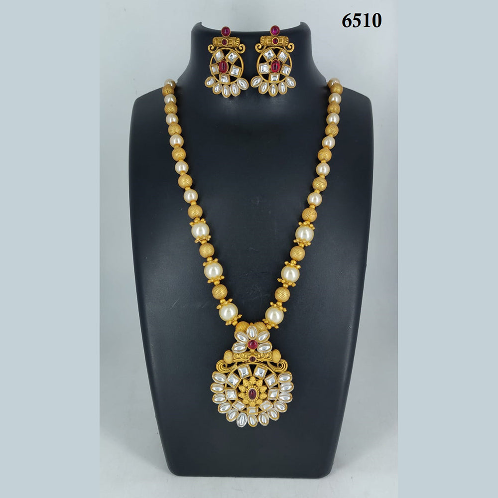Corbeda Fashion Gold Plated Assorted Color Long Necklace set
