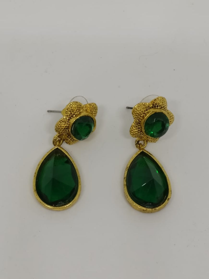 Midas Touch Gold Plated Floral Earrings