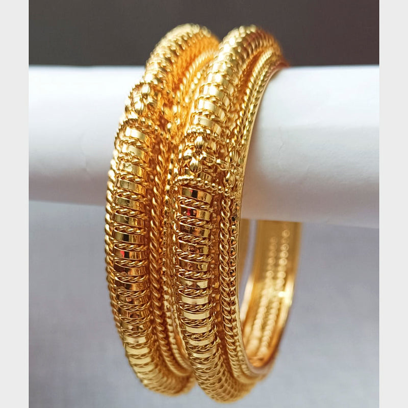 Bhavi Jewels Gold Plated Metal Bangles