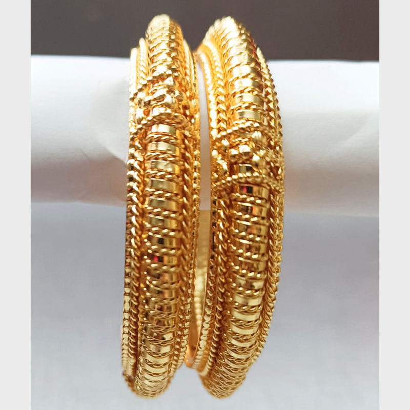 Bhavi Jewels Gold Plated Metal Bangles