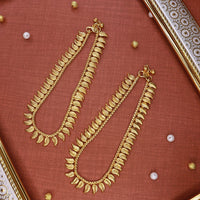 Etnico Traditional Gold Plated Payal Anklet For Girls & Women (A048FL)