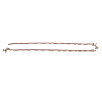 Etnico Traditional Gold Plated Payal Anklet For Girls & Women (A049FL)