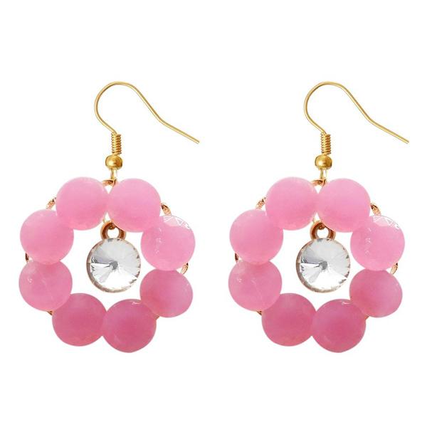 Kriaa Resin Stone Gold Plated Dangler Earring - 1311412B